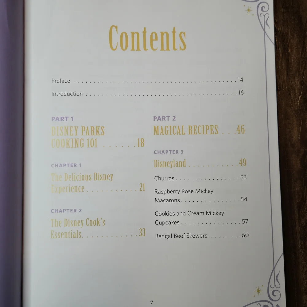 The Unofficial Disney Parks Cookbook - Blue and Gold